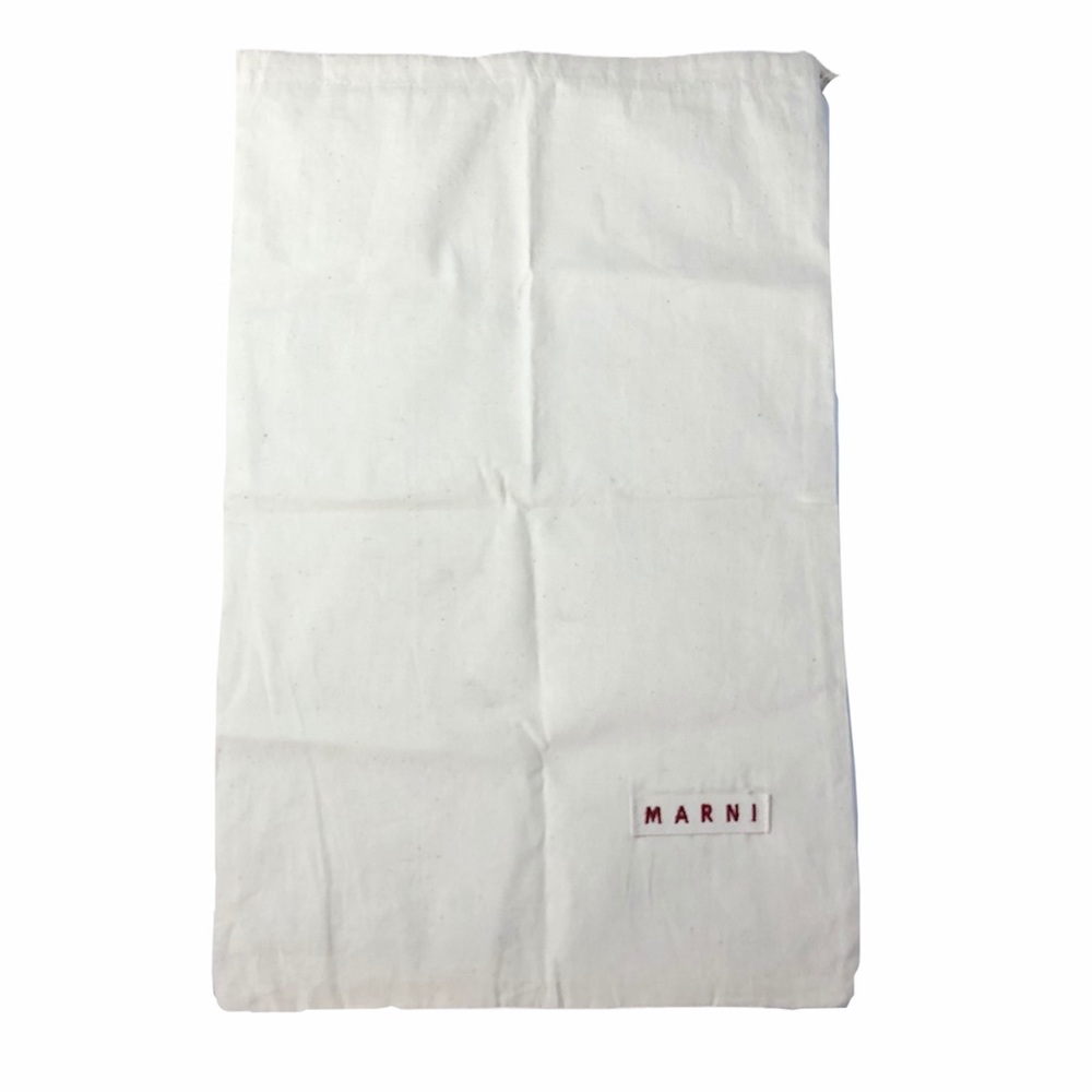 Marni Drawstring Dust Bag 13.5” x 20.5”